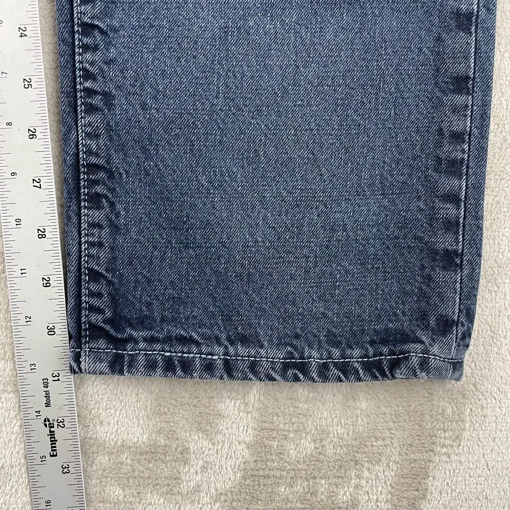 Vintage Levi's 501xx Jeans 34X31 Blue Button Fly Denim Straight 90s Bat Wing Tag